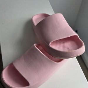 Pink Women's Slide Sandals